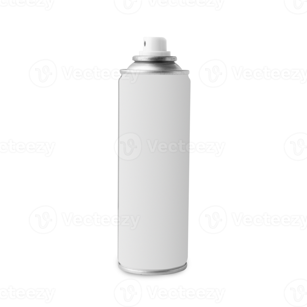 Spray can mockup cutout, Png file