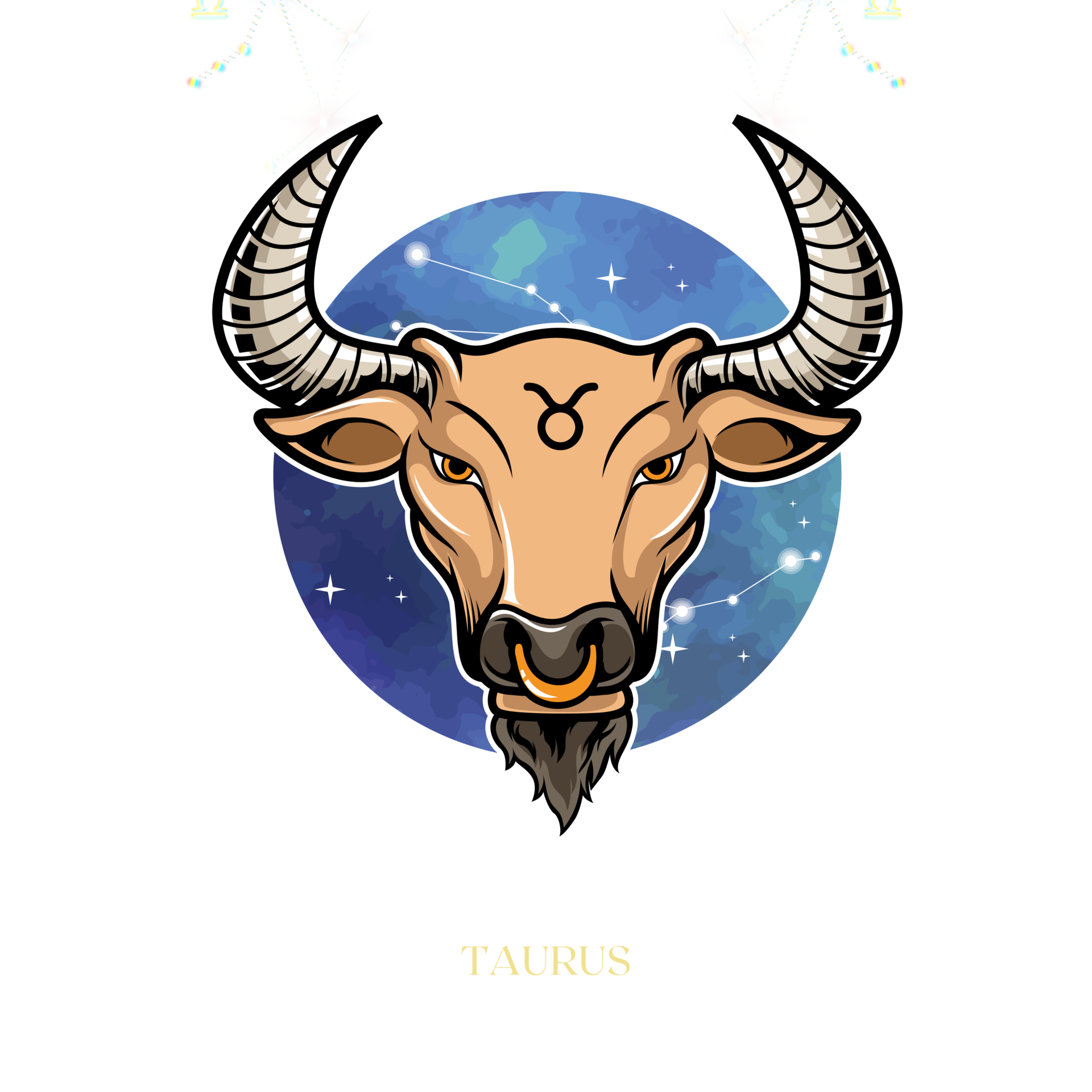 Free Zodiac Star Tauras Minimalist Illustration 9377550 PNG with ...