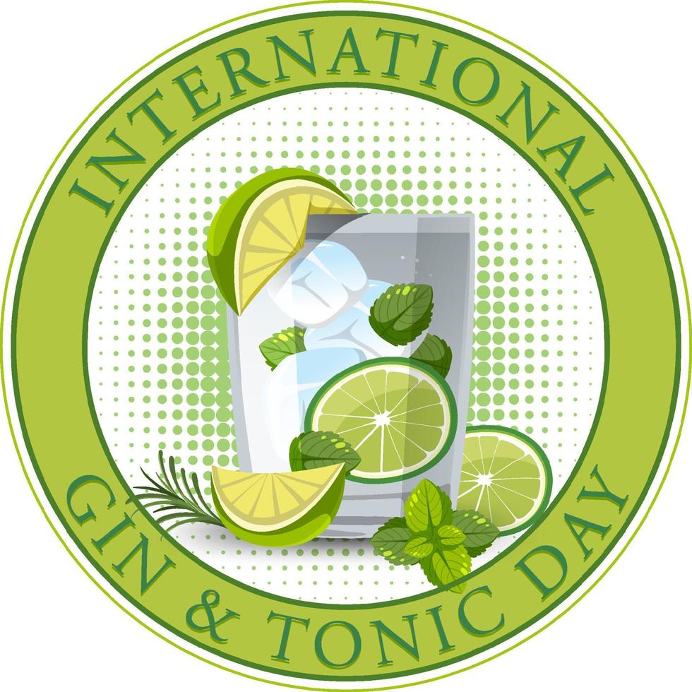 International Gin and Tonic Day Banner 9377899 Vector Art at Vecteezy