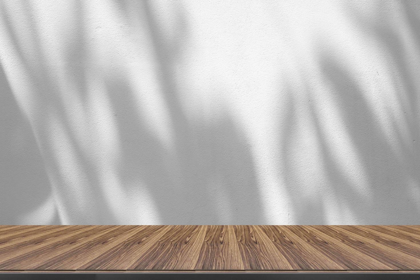 Wooden table background photo