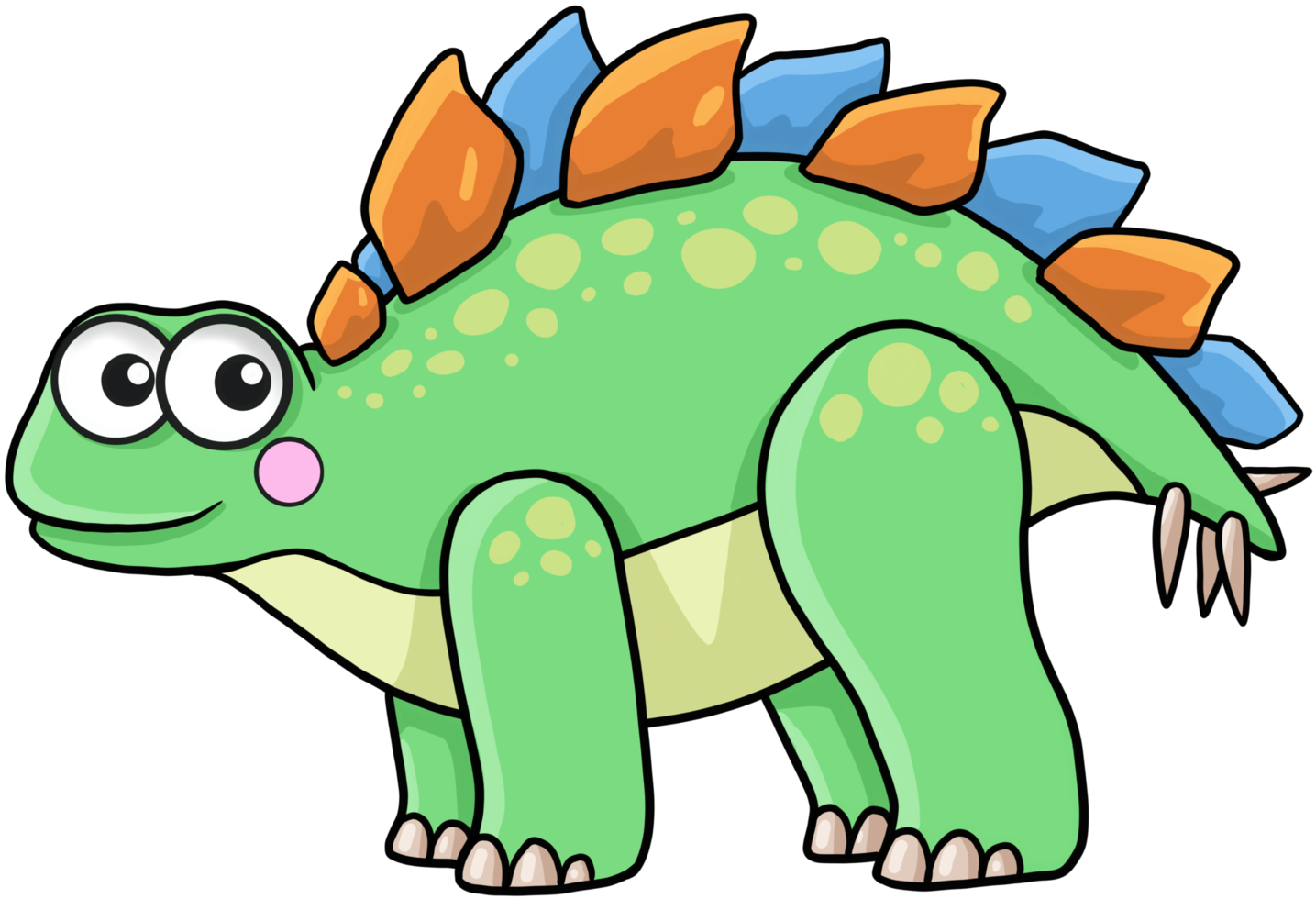 cute cartoon dinosaur character png