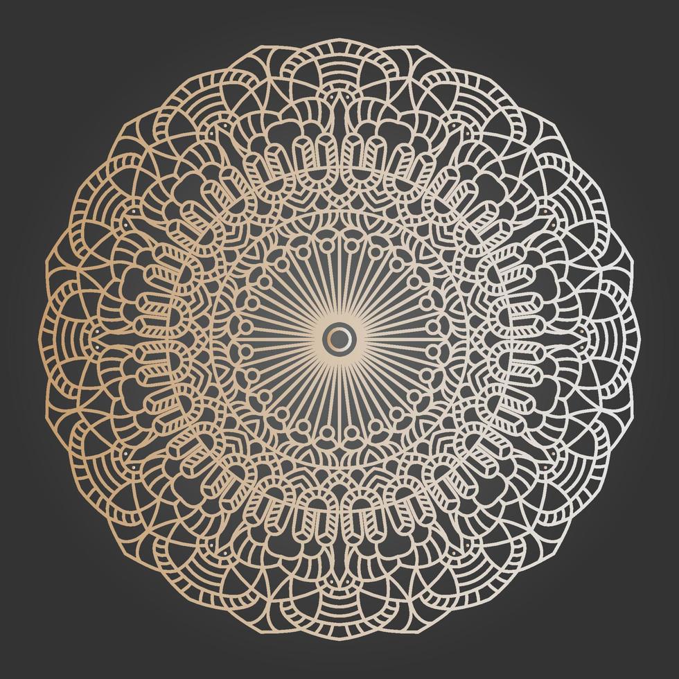 Luxury mandala background ornament decoration vector