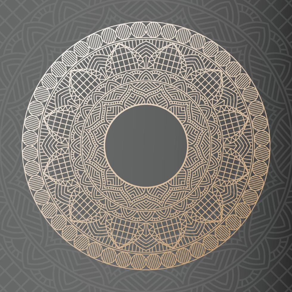 Luxury mandala background ornament decoration vector