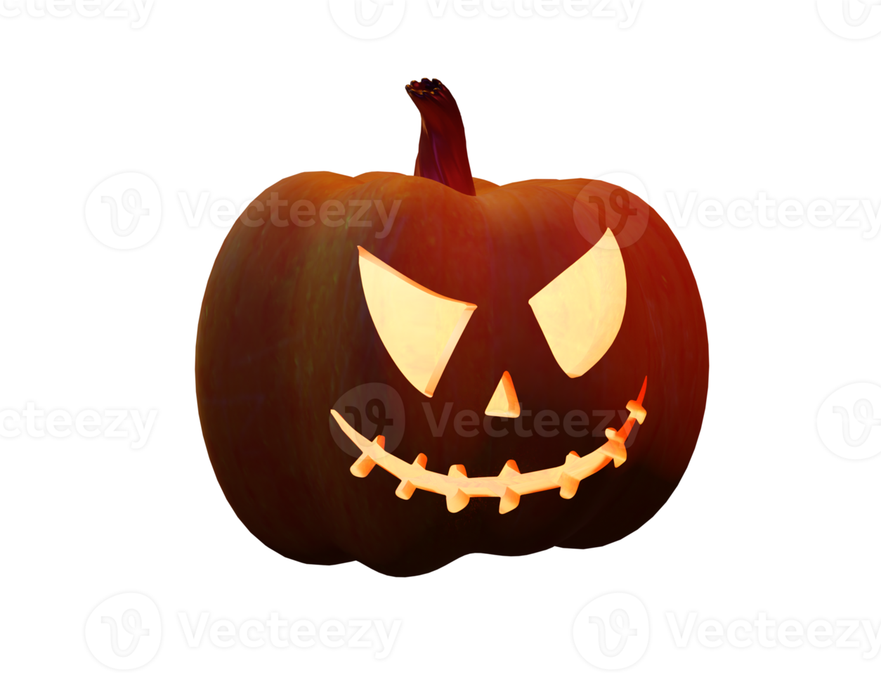 elemento de diseño de halloween de calabaza png