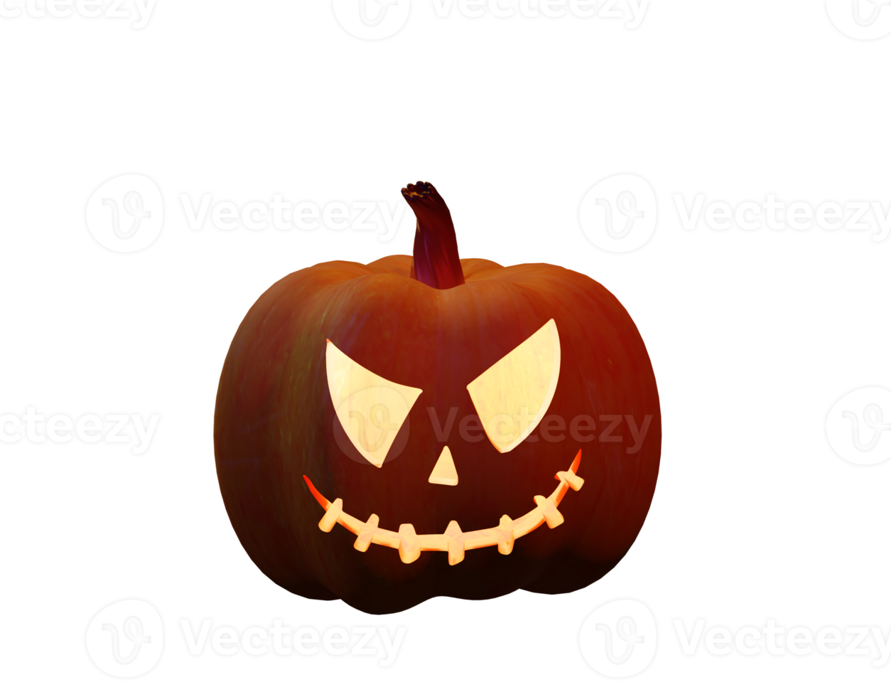 elemento de diseño de halloween de calabaza png