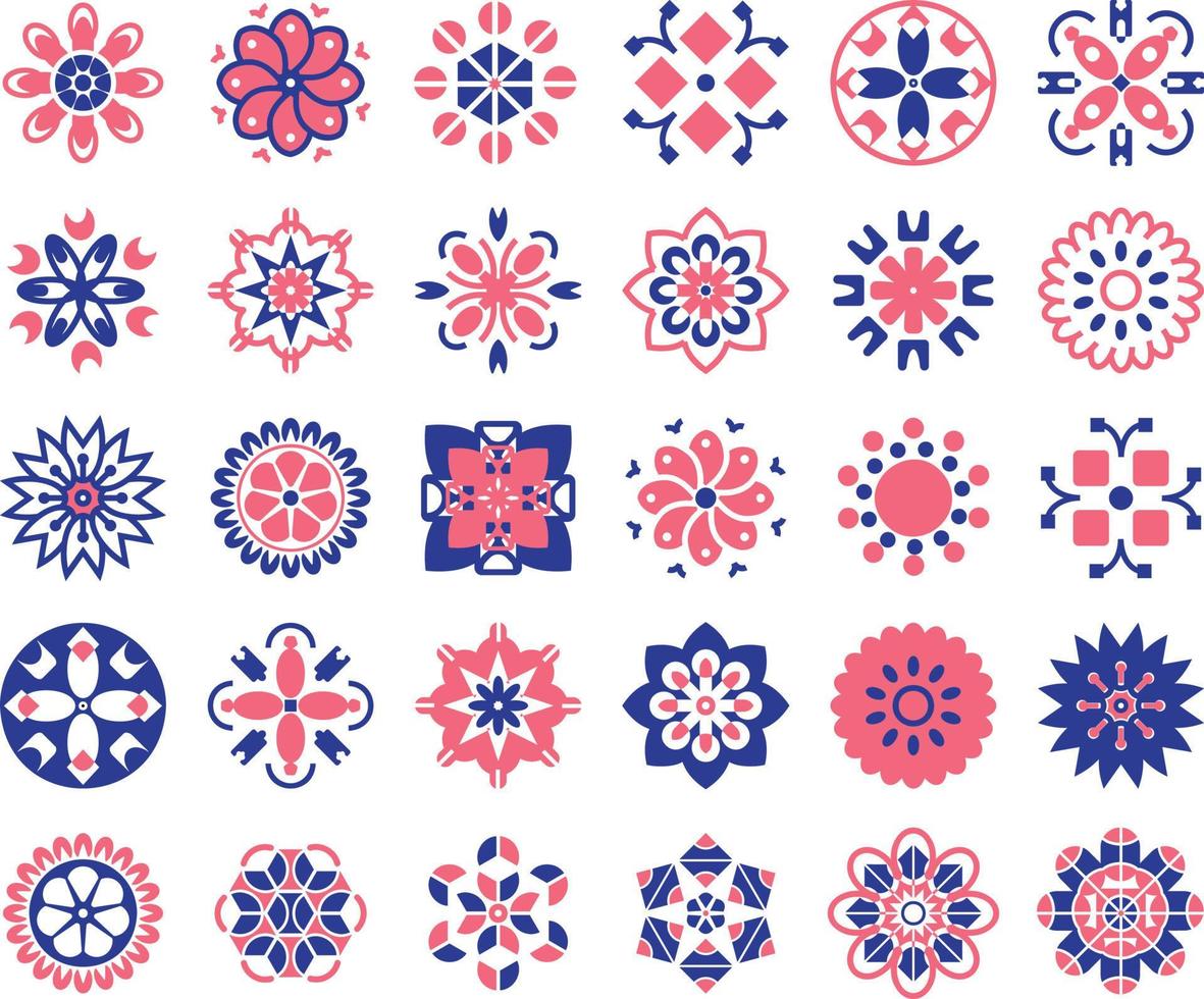 Islamic ornament vector, Persian motif vector