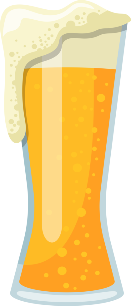 Beer mug and bottle clipart design illustration png