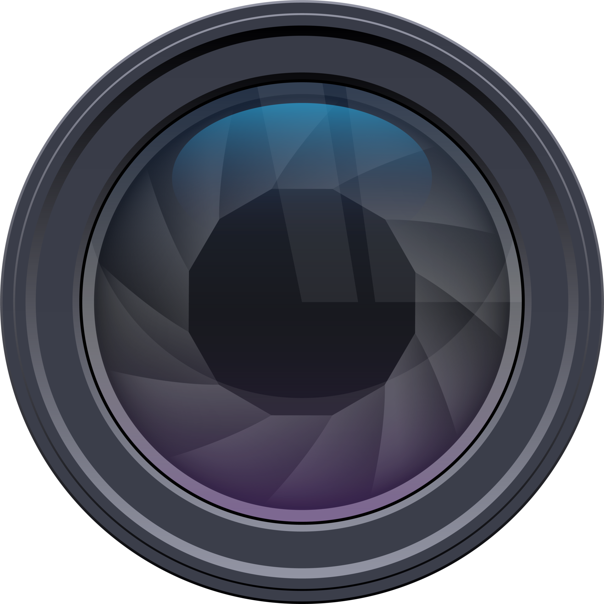 Camera lens clipart design illustration 9379301 PNG