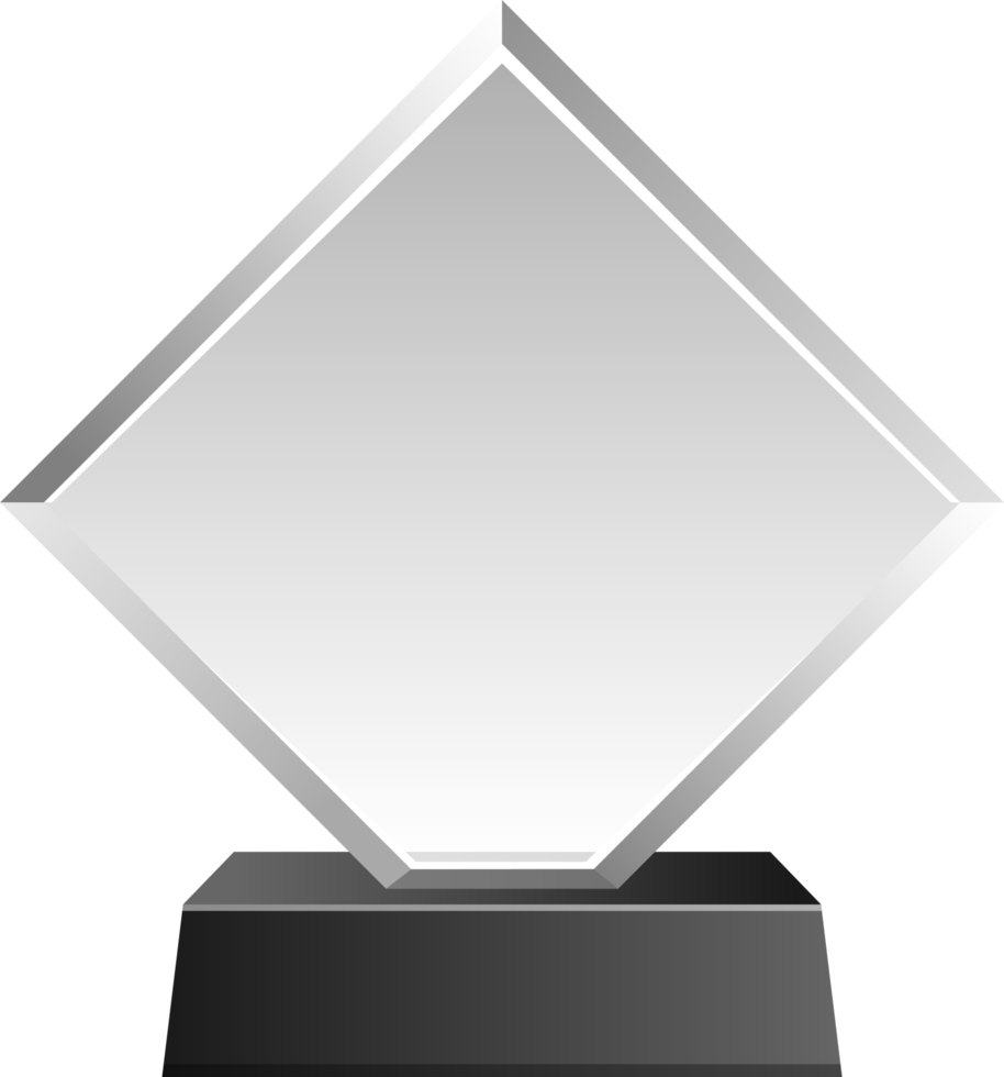 Gewinner Glas Award Clipart Design Illustration png