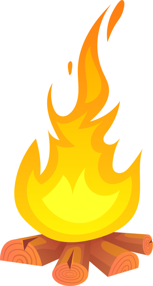 ilustración de diseño de imágenes prediseñadas de fuego de leva png