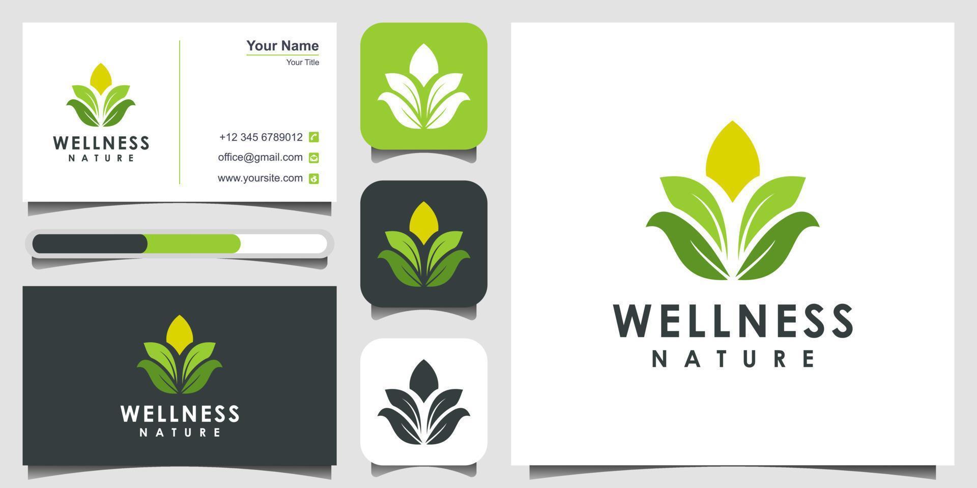 diseños de logotipos de cannabis medicinal para la salud de la marihuana extracto de aceite de cbd de cáñamo vectorial hoja verde. diseño de logotipo y tarjeta de visita premium vector.print vector