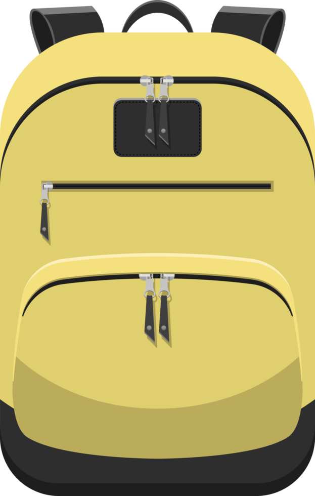 ilustração de design de clipart de mochila png