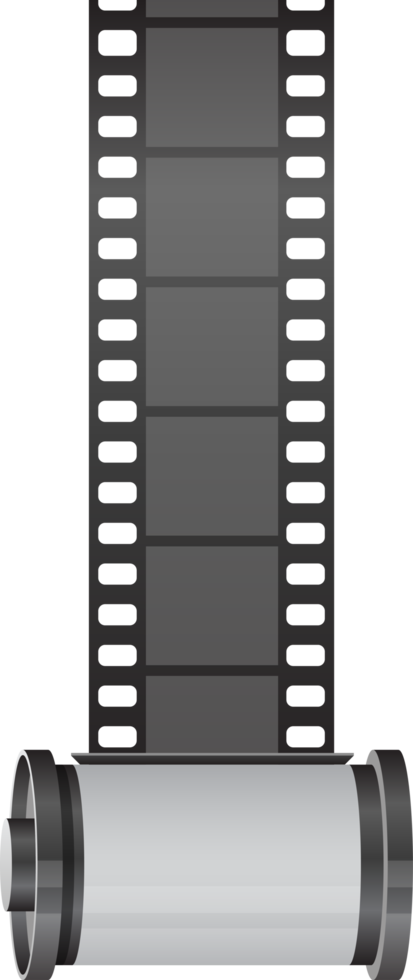 caméra film rouleau clipart conception illustration png