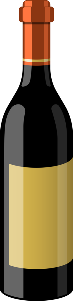 Ilustración de diseño de imágenes prediseñadas de vino png