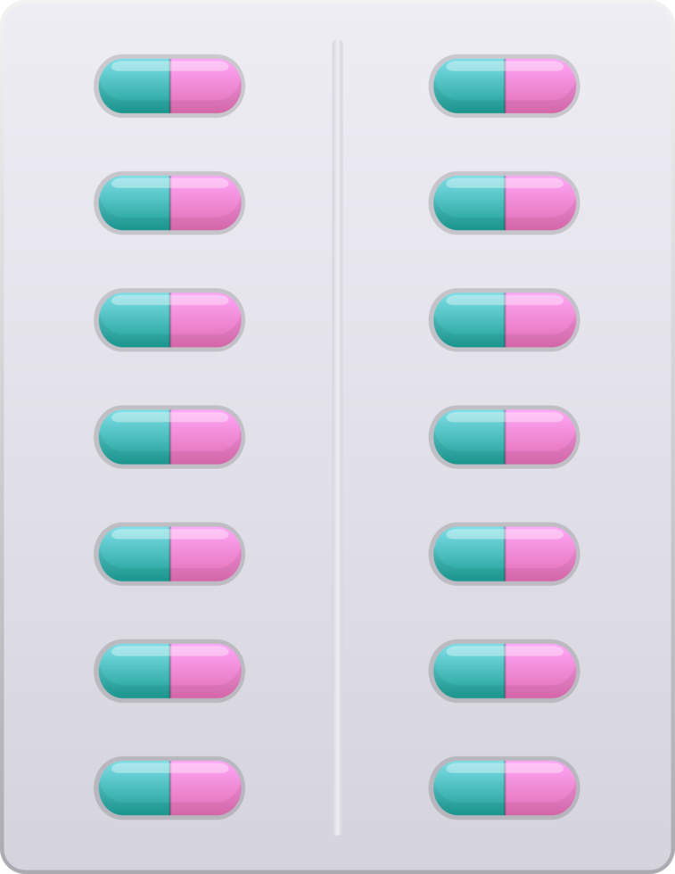 ilustración de diseño de imágenes prediseñadas de píldoras png