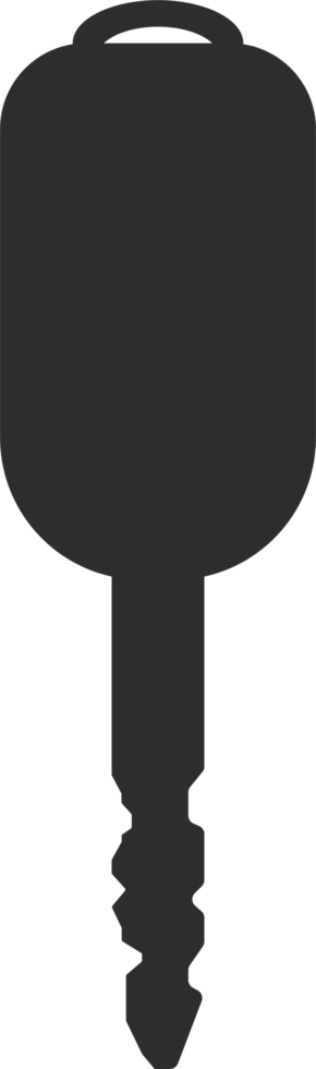 Car key clipart design illustration png
