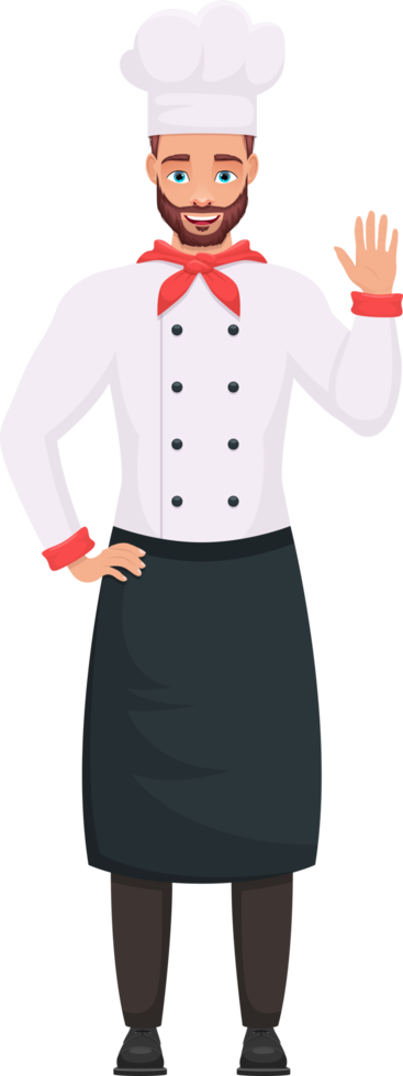 chef mann clipart design illustration png