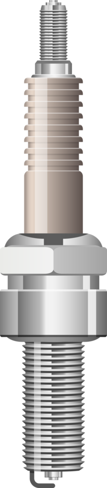 Spark plug clipart design illustration png