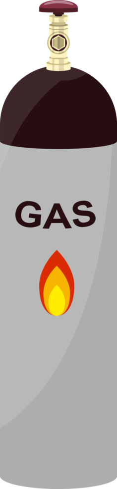 illustration de conception de clipart de réservoir de gaz png