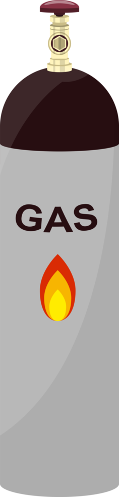 ilustración de diseño de imágenes prediseñadas de tanque de gas png