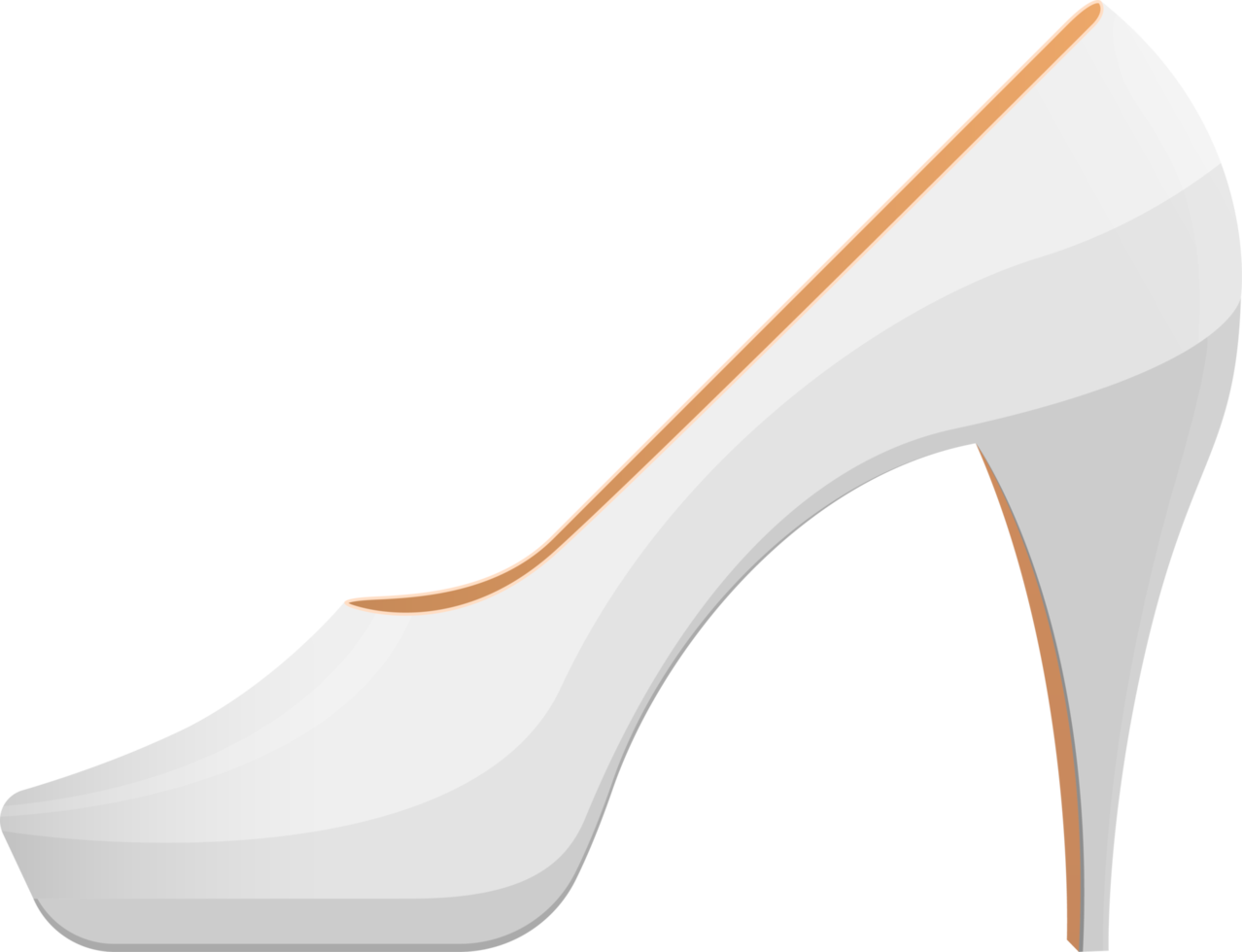 Ilustración de diseño de imágenes prediseñadas de zapatos de tacón alto png