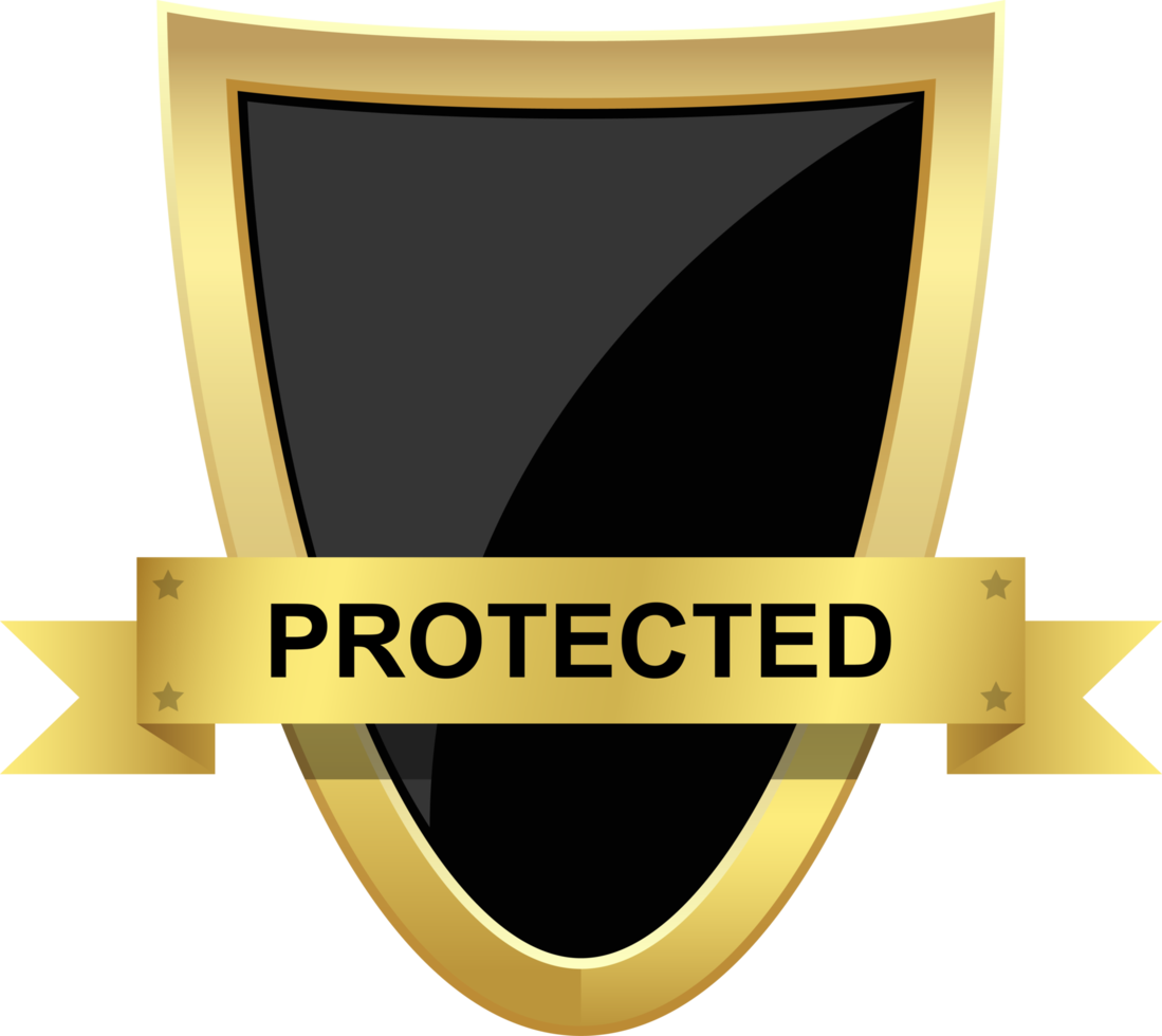 ilustração de design de clipart de escudo de proteção png