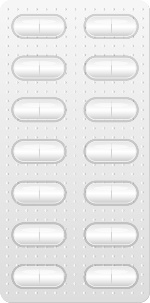 Medical pills clipart design illustration png