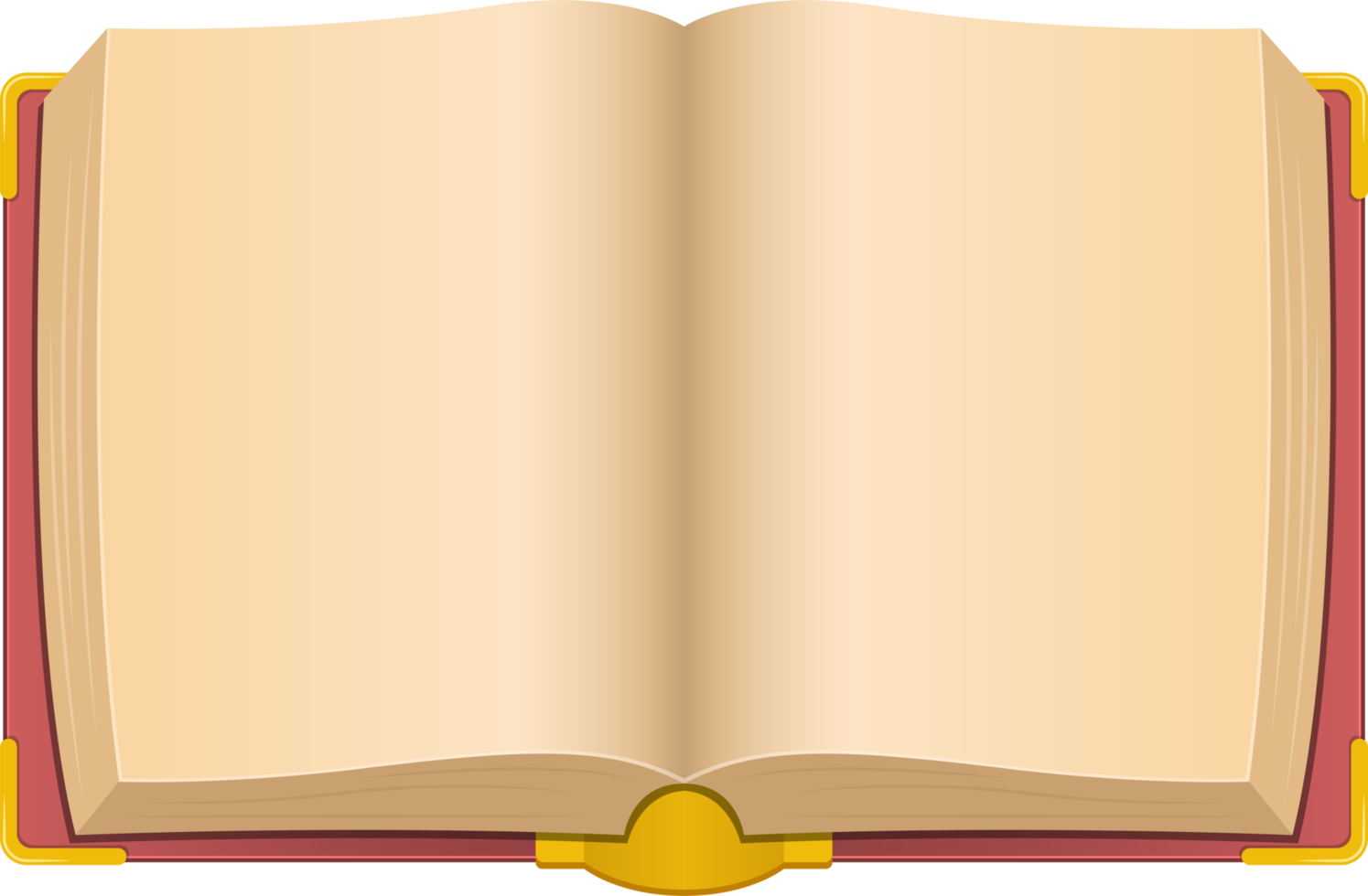 ilustração de design de clipart de livro antigo png