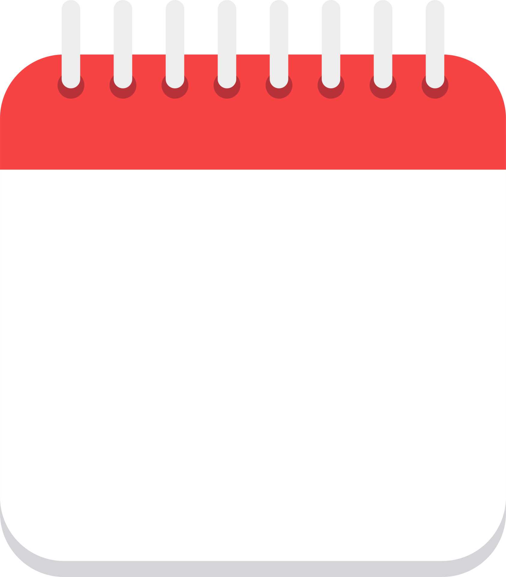 Calendar Icon Clipart Design Illustration 9380244 Png