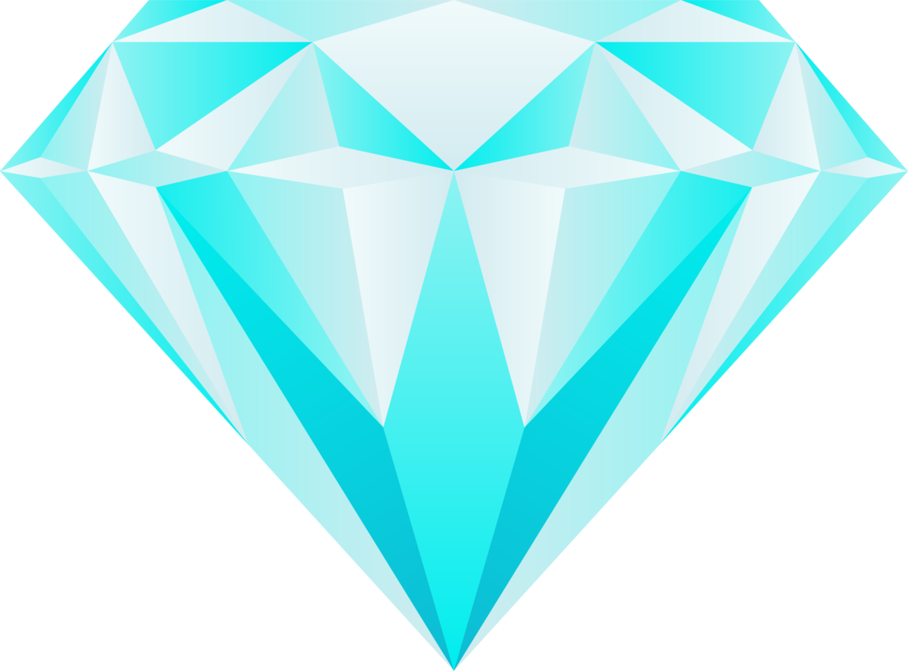 Ilustración de diseño de imágenes prediseñadas de diamante png