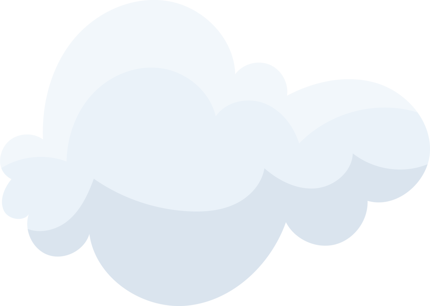 Clouds clipart design illustration png