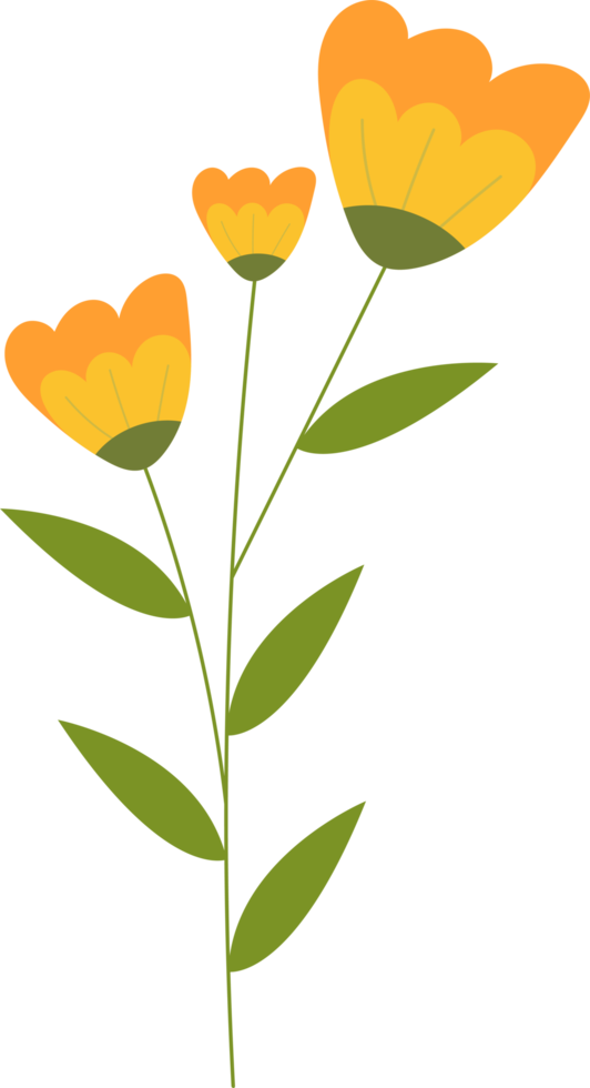 blommor clipart design illustration png