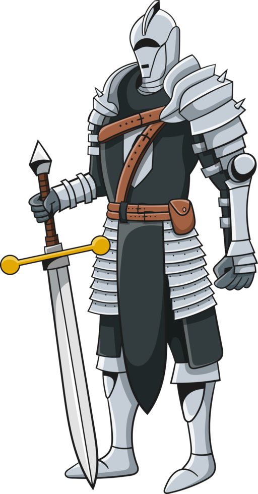 Knight clipart design illustration png