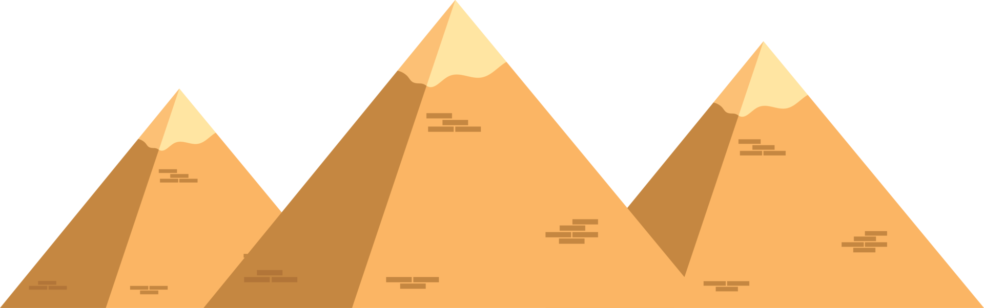 pyramide égyptienne clipart conception illustration png