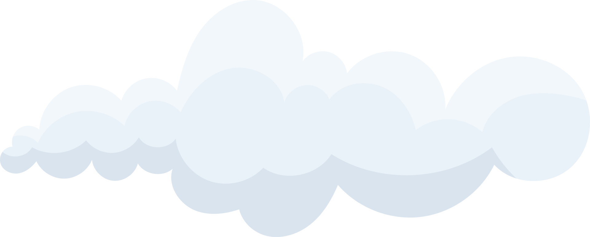 Clouds clipart design illustration png