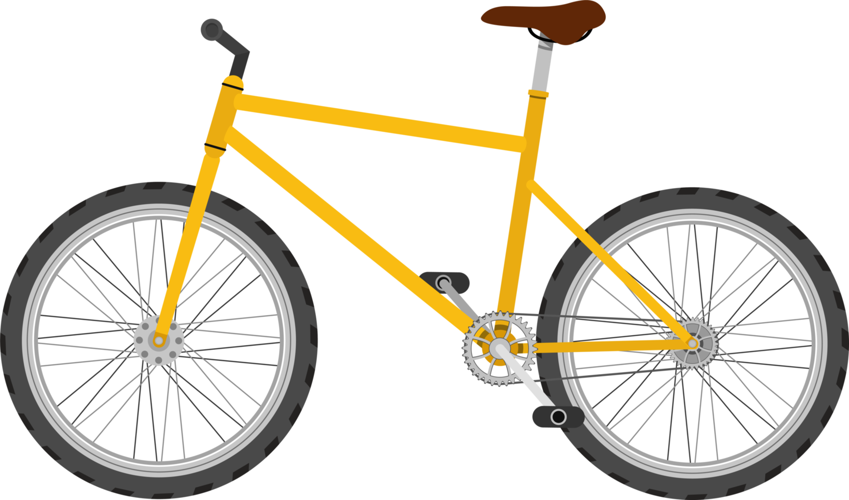 Bicycle clipart design illustration png