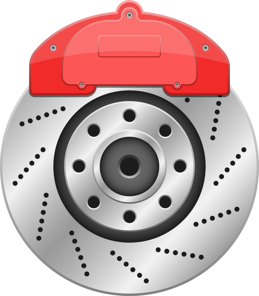 Brake disk clipart design illustration png