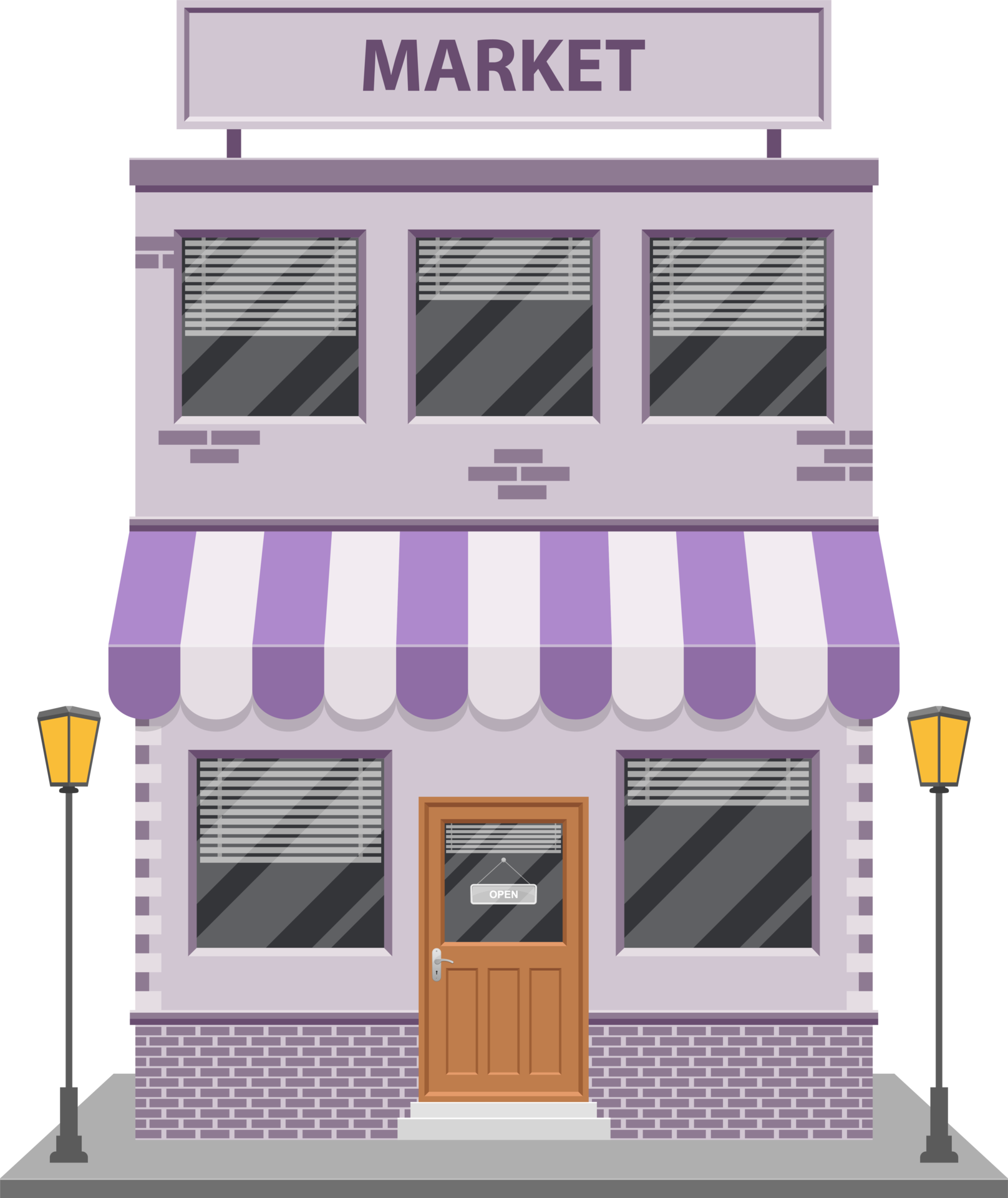 Free Store Front Clipart