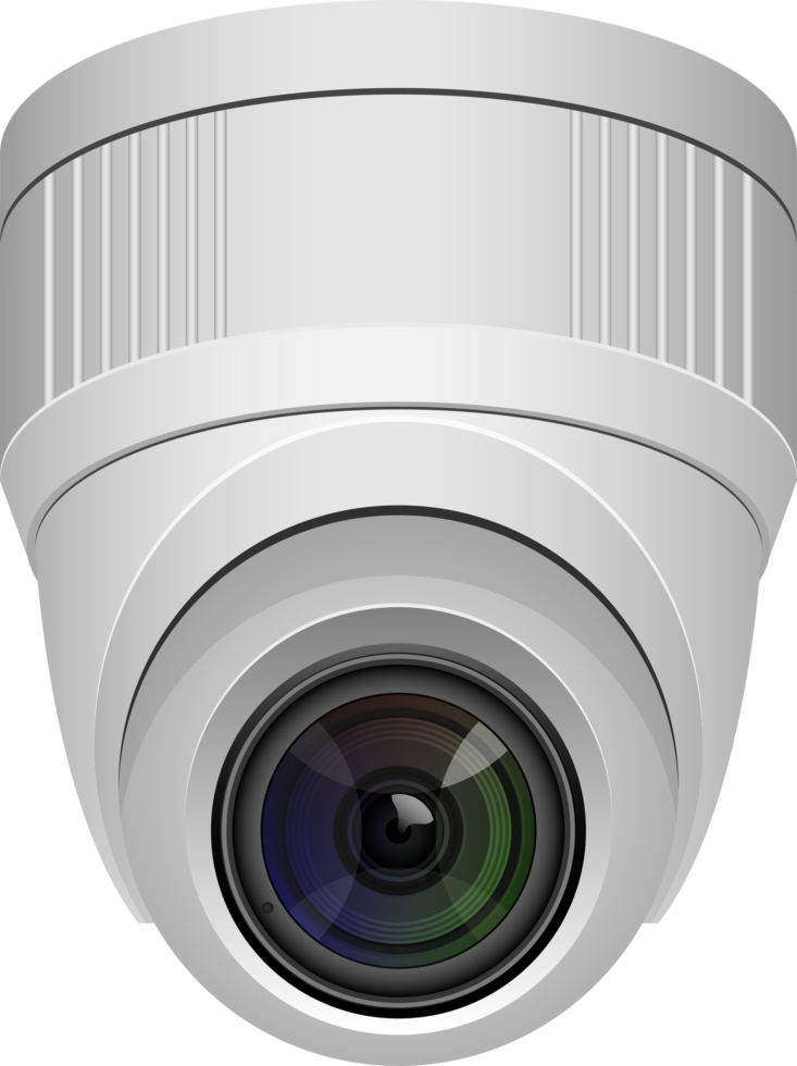 Surveillance camera clipart design illustration png