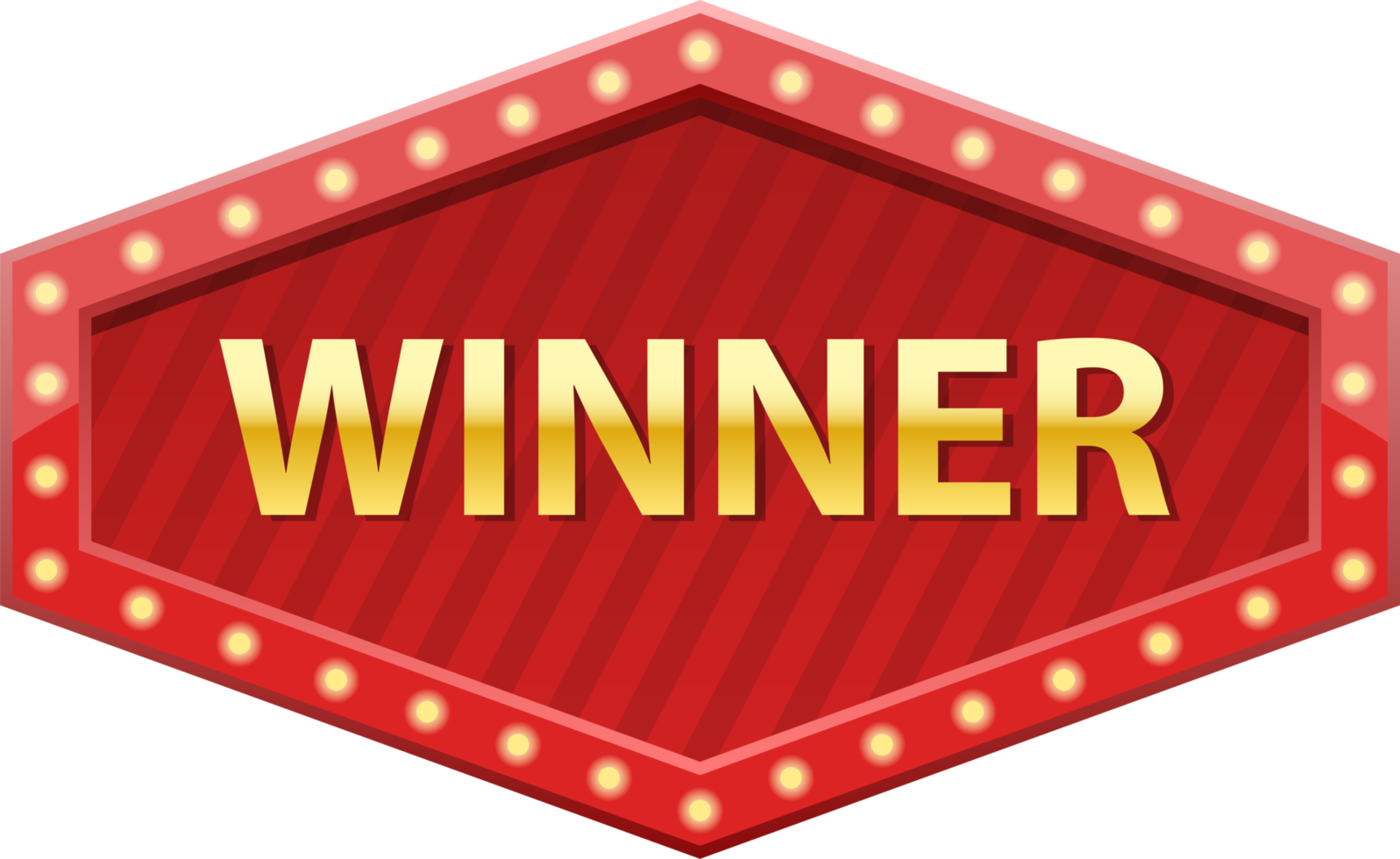 Winner sign clipart design illustration 9380511 PNG