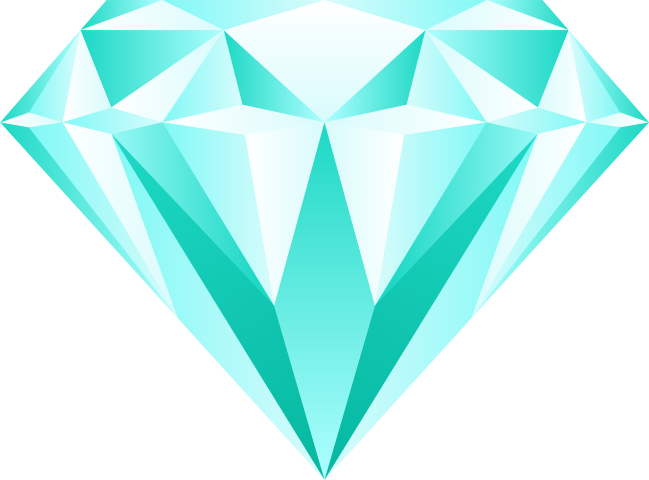 Ilustración de diseño de imágenes prediseñadas de diamante png