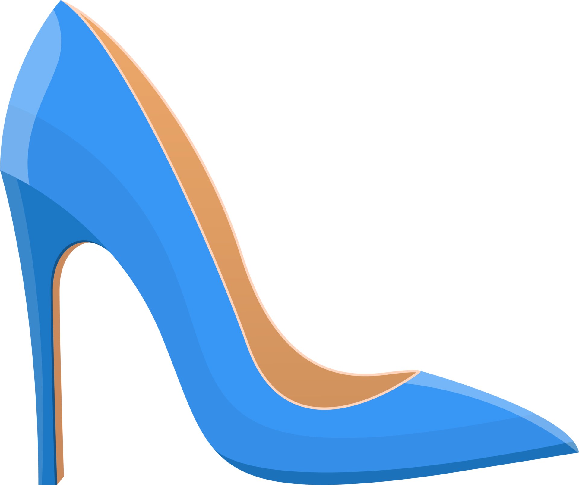 High Heel Clipart
 High heel shoes clipart design illustration PNG