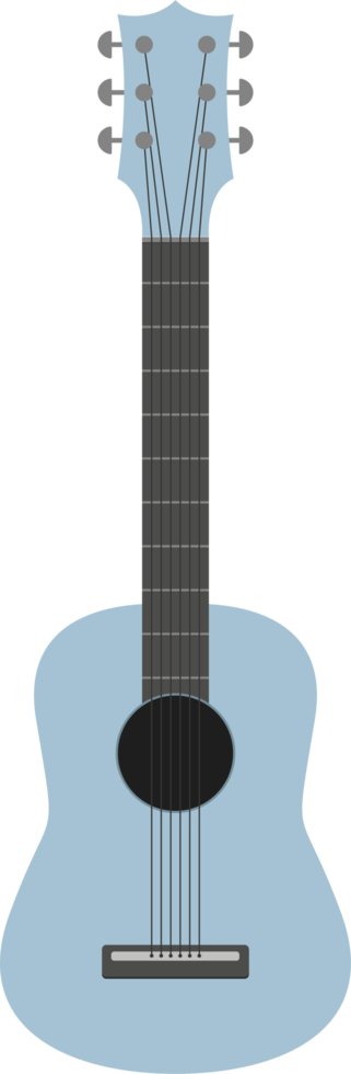 Guitar clipart design illustration png