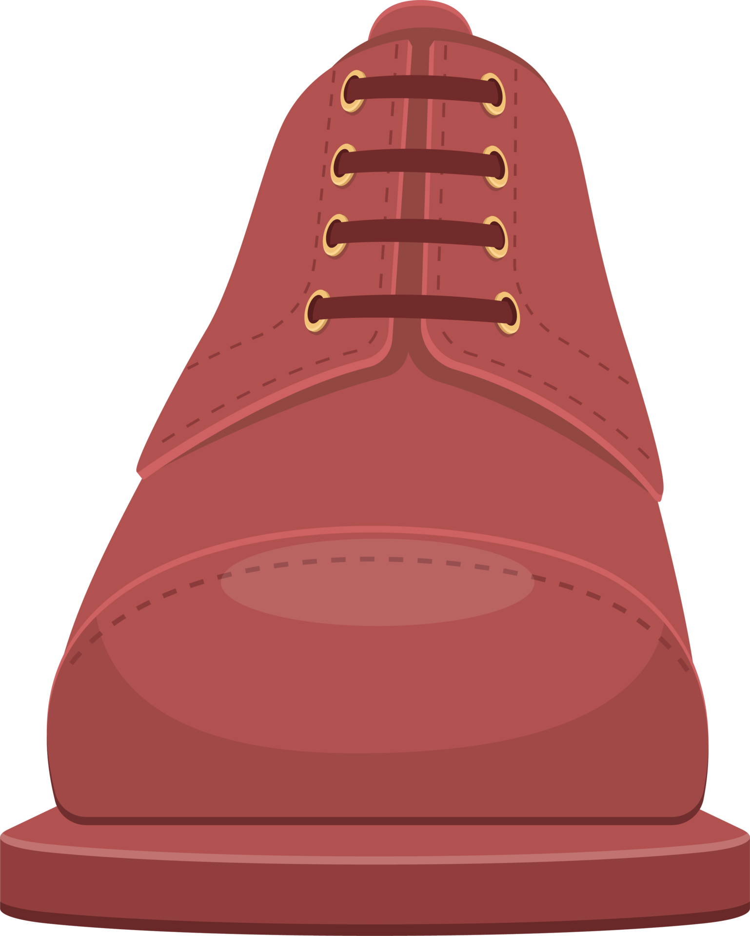 Leather shoes clipart design illustration 9380623 PNG