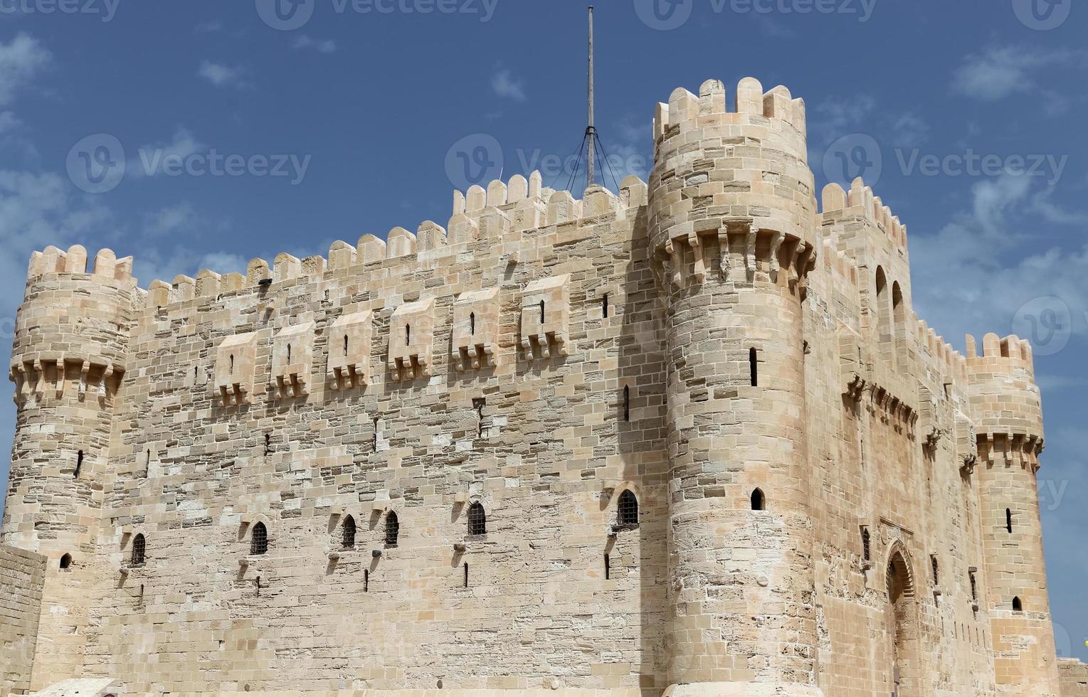 Citadel of Qaitbay in Alexandria, Egypt photo