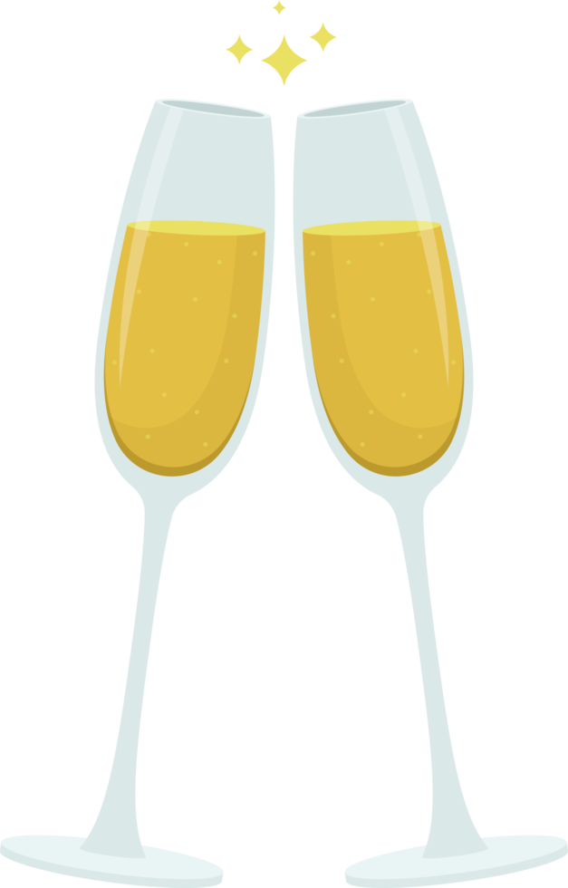 illustrazione di progettazione clipart champagne png