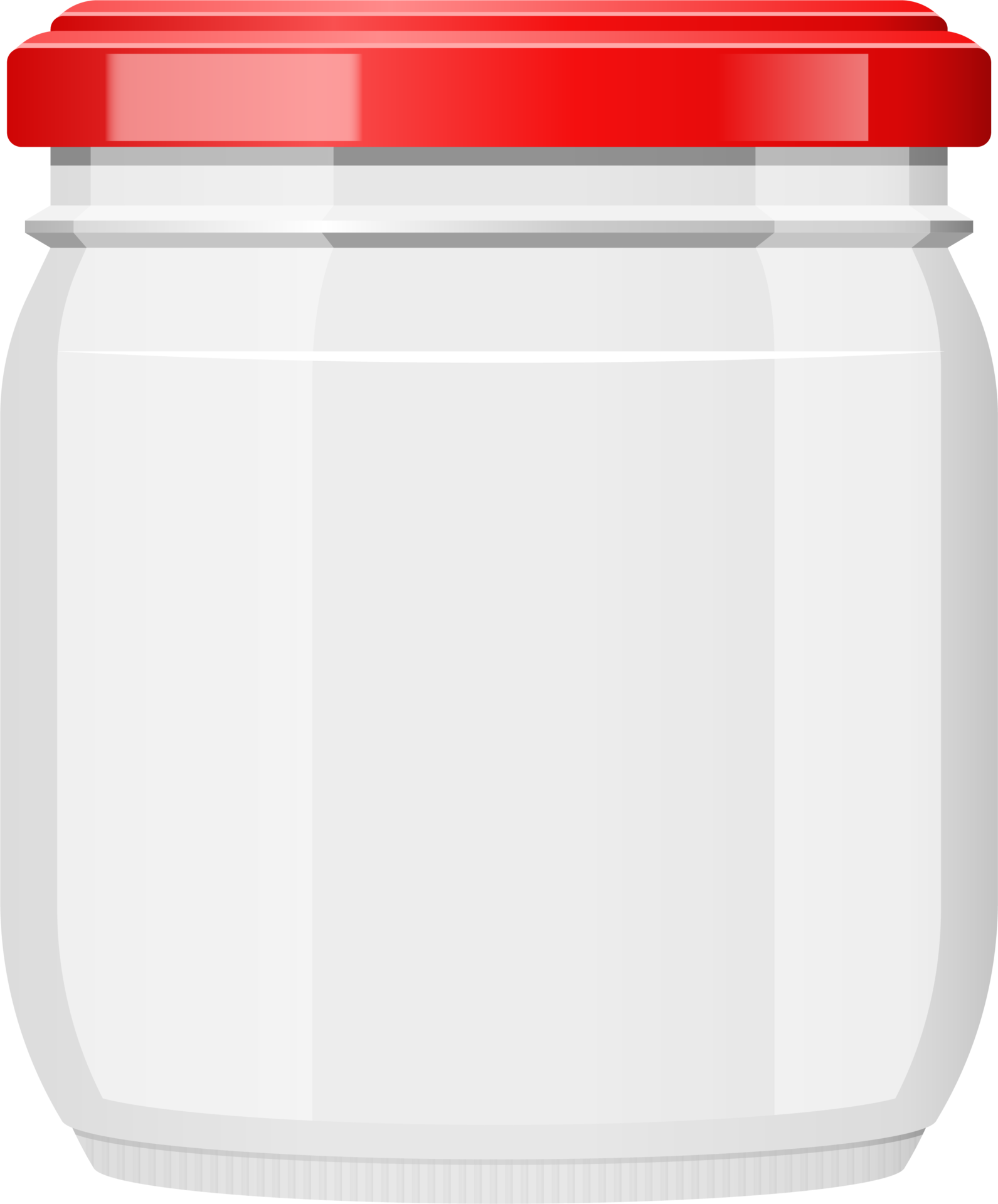 Empty glass jar clipart design illustration 9380729 PNG
