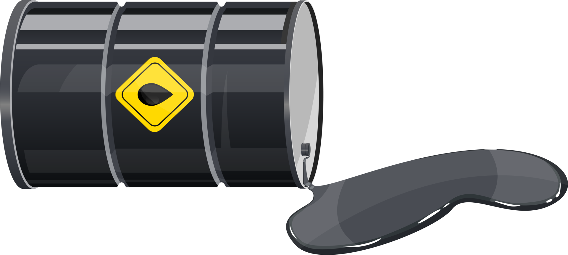 Oil barrel clipart design illustration png