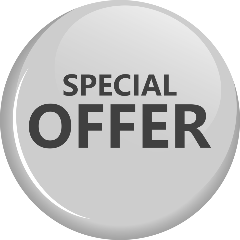 Glossy sale buttons clipart design illustration png