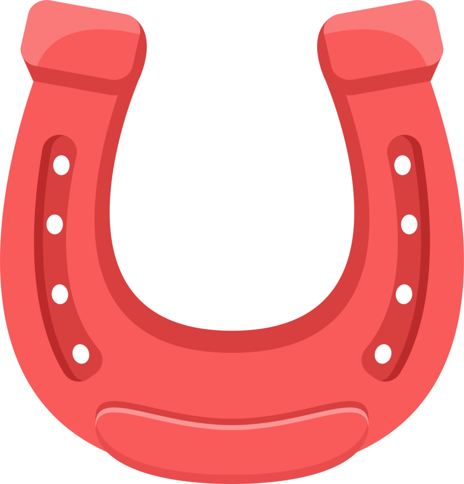 Horseshoe clipart design illustration png